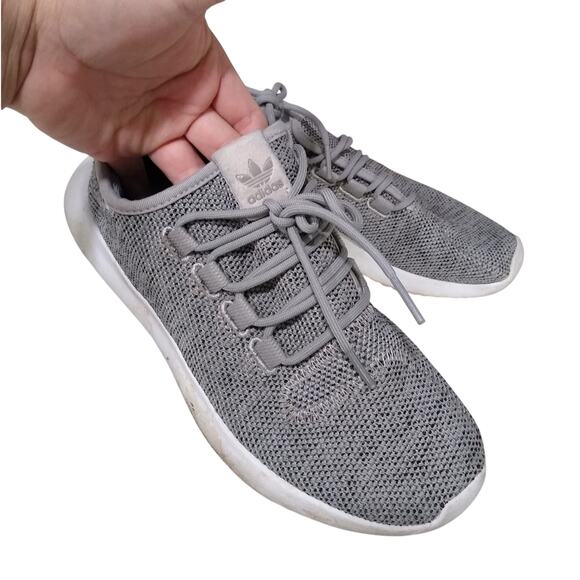 [H470] Adidas Women’s Tubular Shadow Flyknit Runners, Size 6.5 - Picture 3 of 6